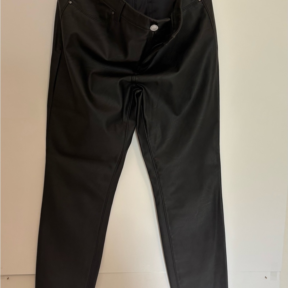 Blank NYC Black Straight Leg Pants